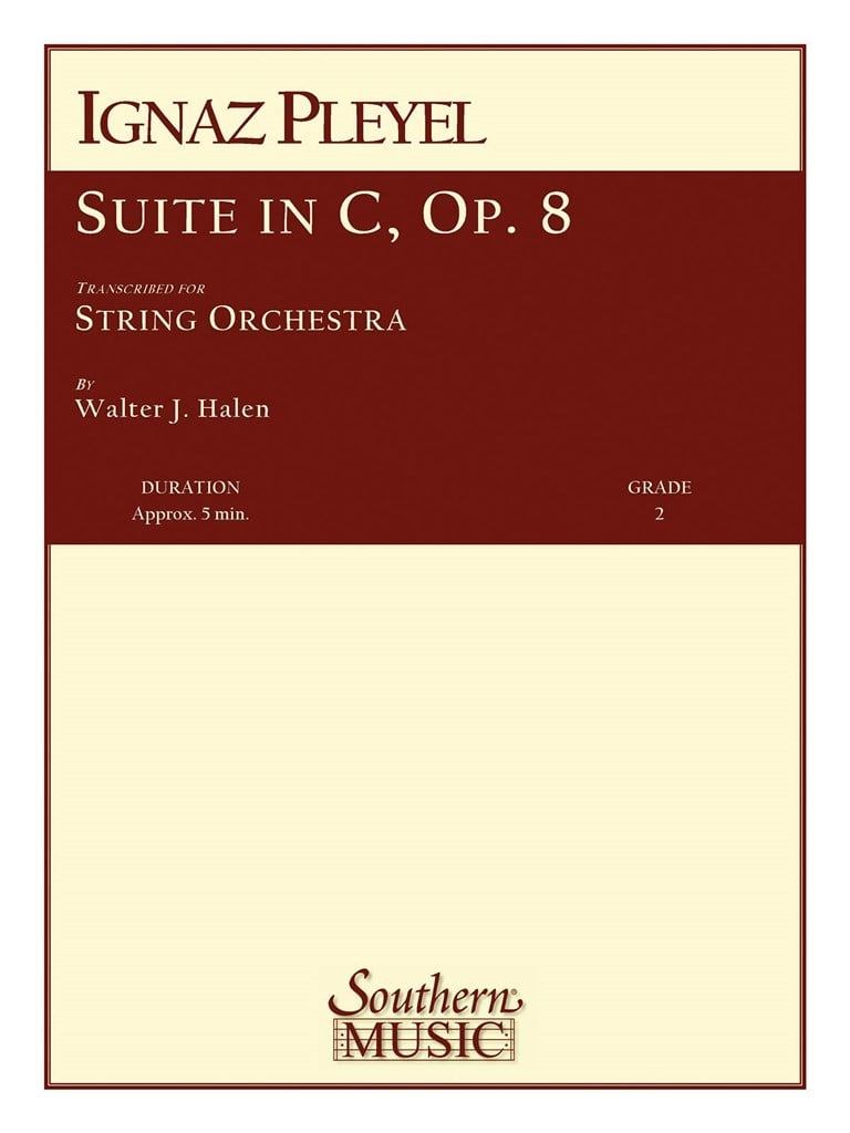Suite In C, Op. 8